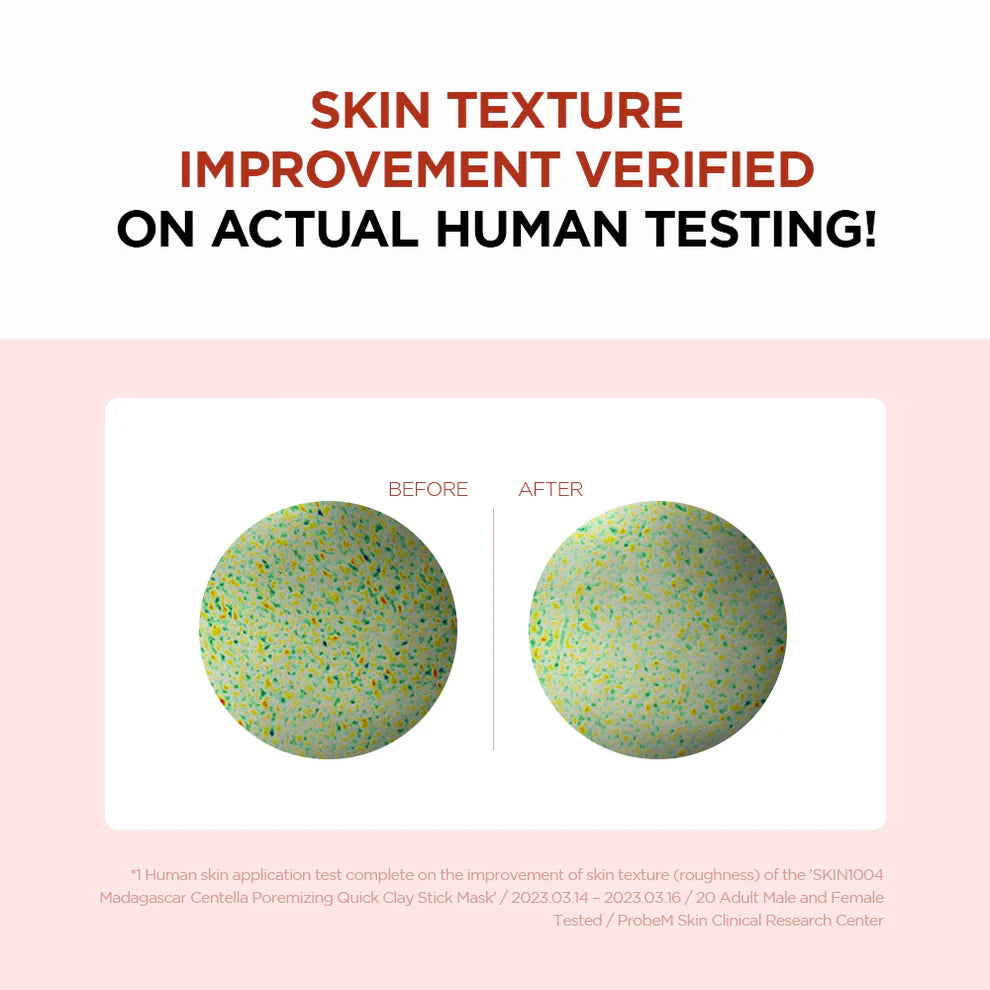 Madagascar Centella Poremizing Quick Clay Stick Mask (27g)