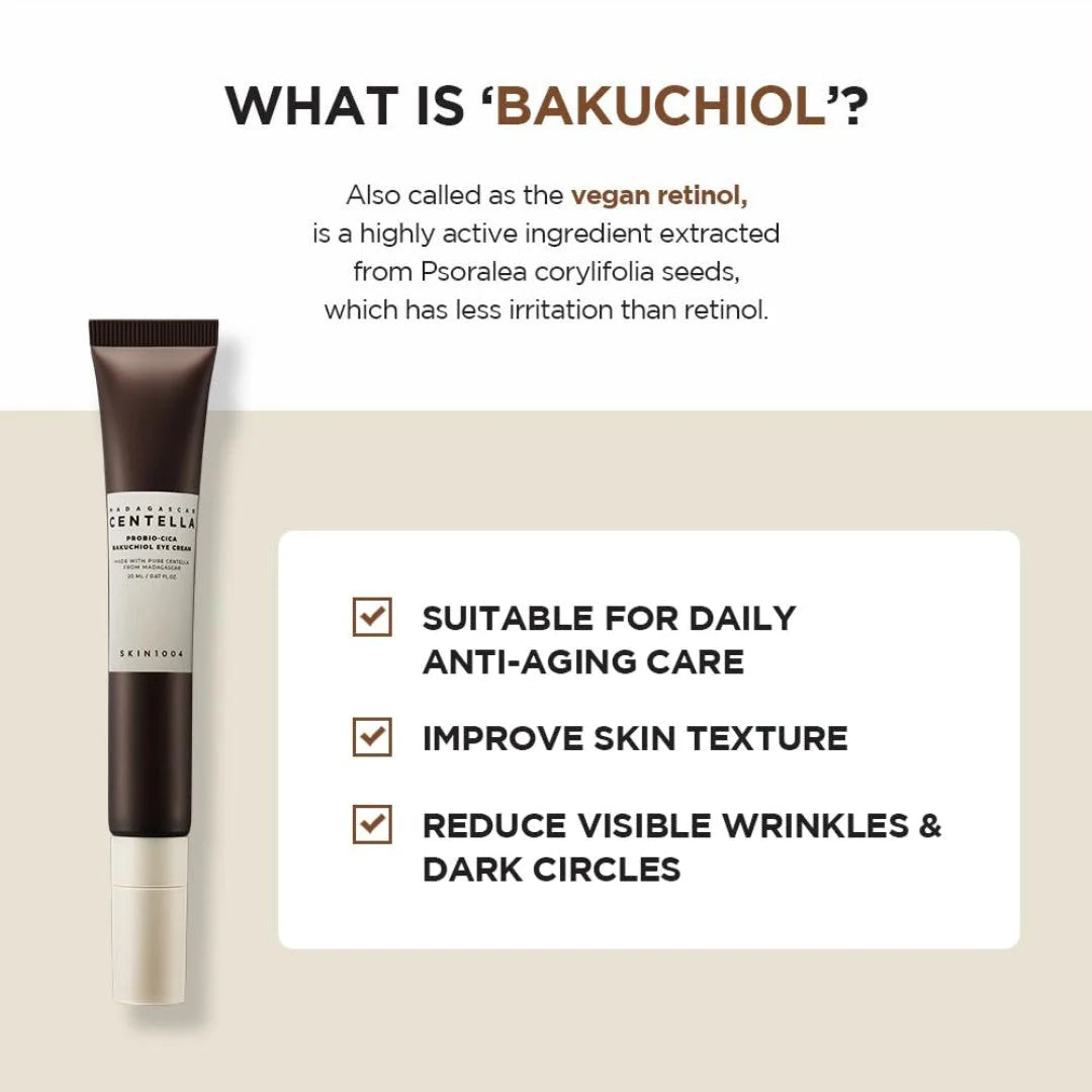 Madagascar Centella Probio-Cica Bakuchiol Eye Cream (20ml)