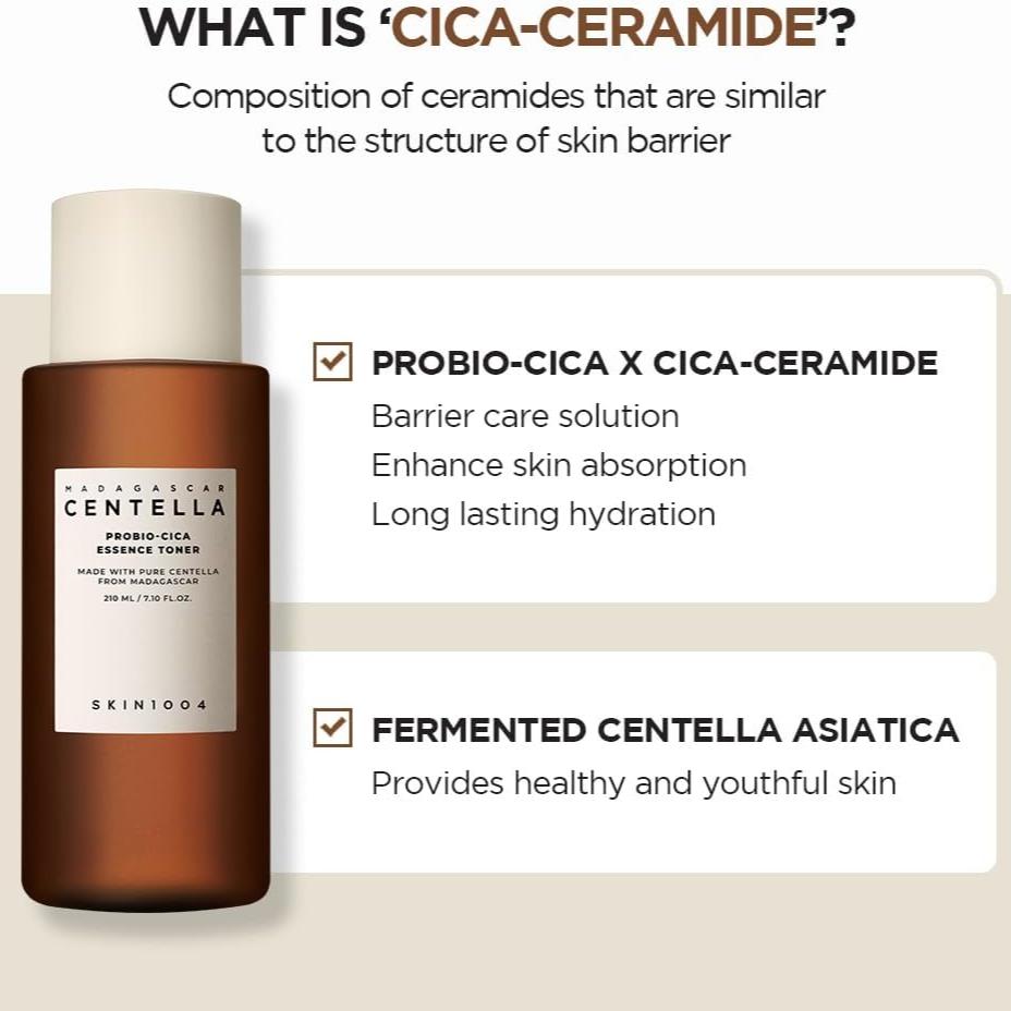 Madagascar Centella Probio-Cica Essence Toner (210ml)