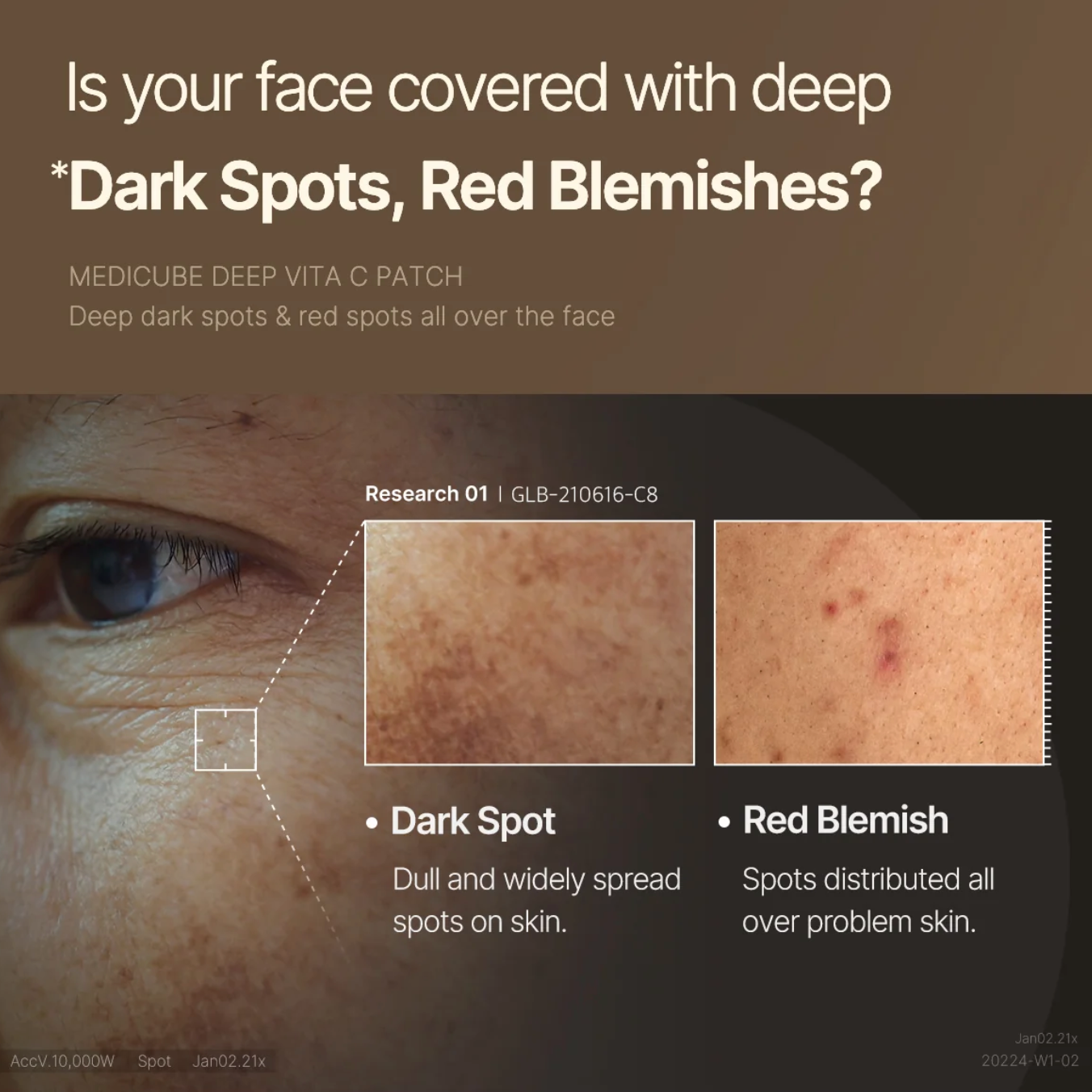 Medicube - Deep Vita C Patch (6 patches) - v4 - Seoulful Skincare
