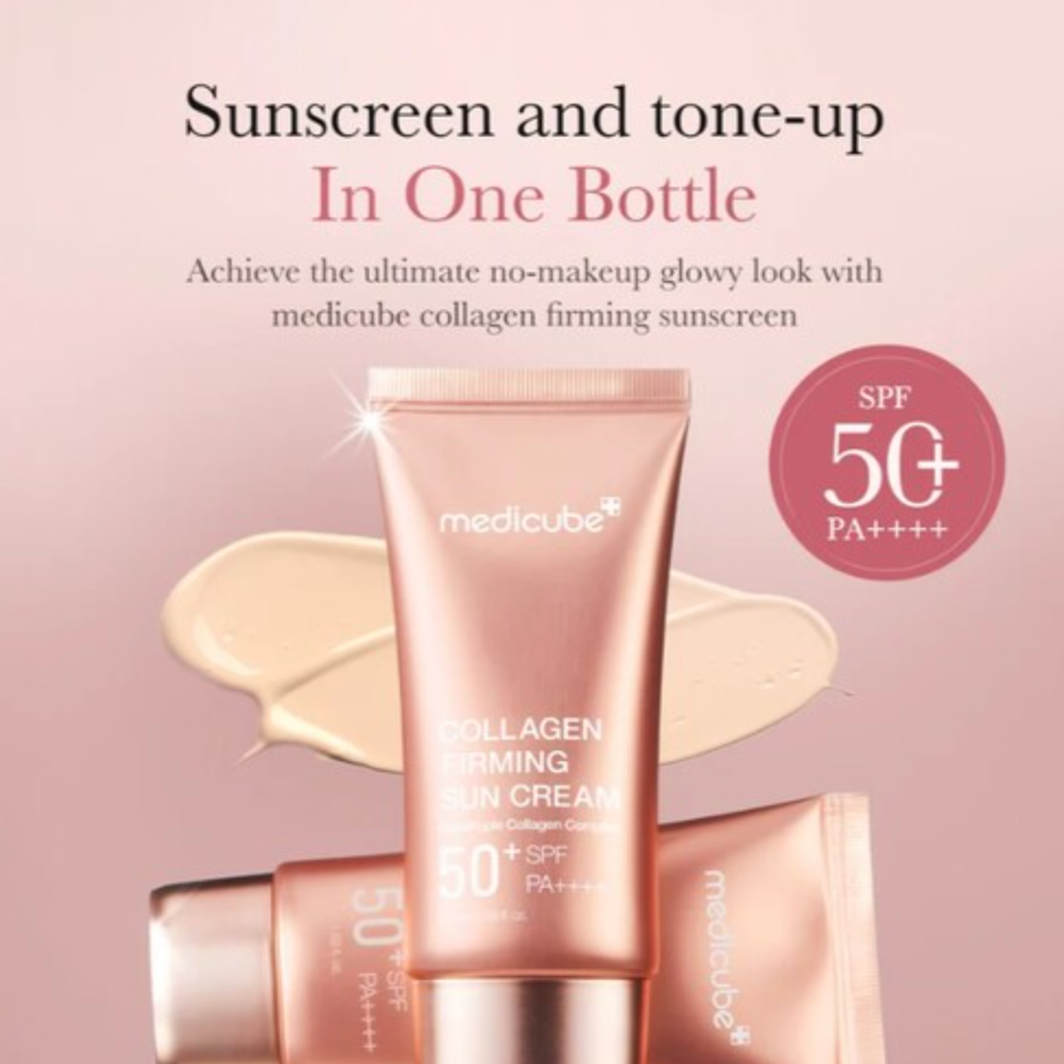 Medicube - Collagen Firming Sun Cream (50ml) - v10 - Seoulful Skincare