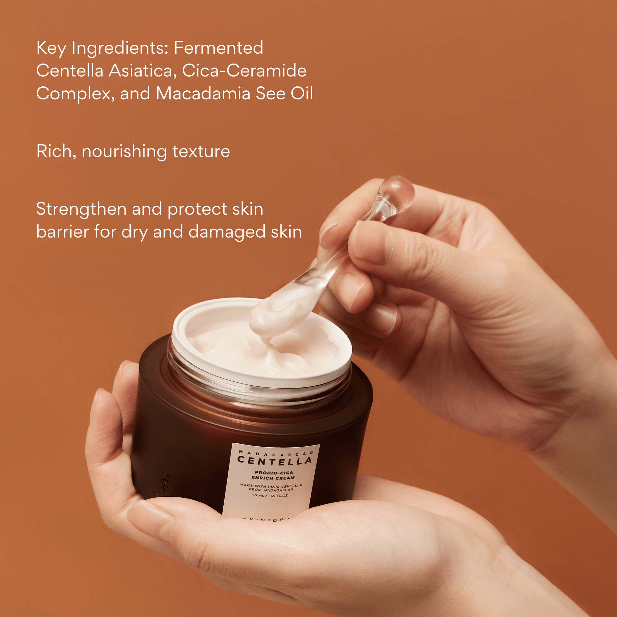 Madagascar Centella Probio-Cica Enrich Cream (15ml/50ml)