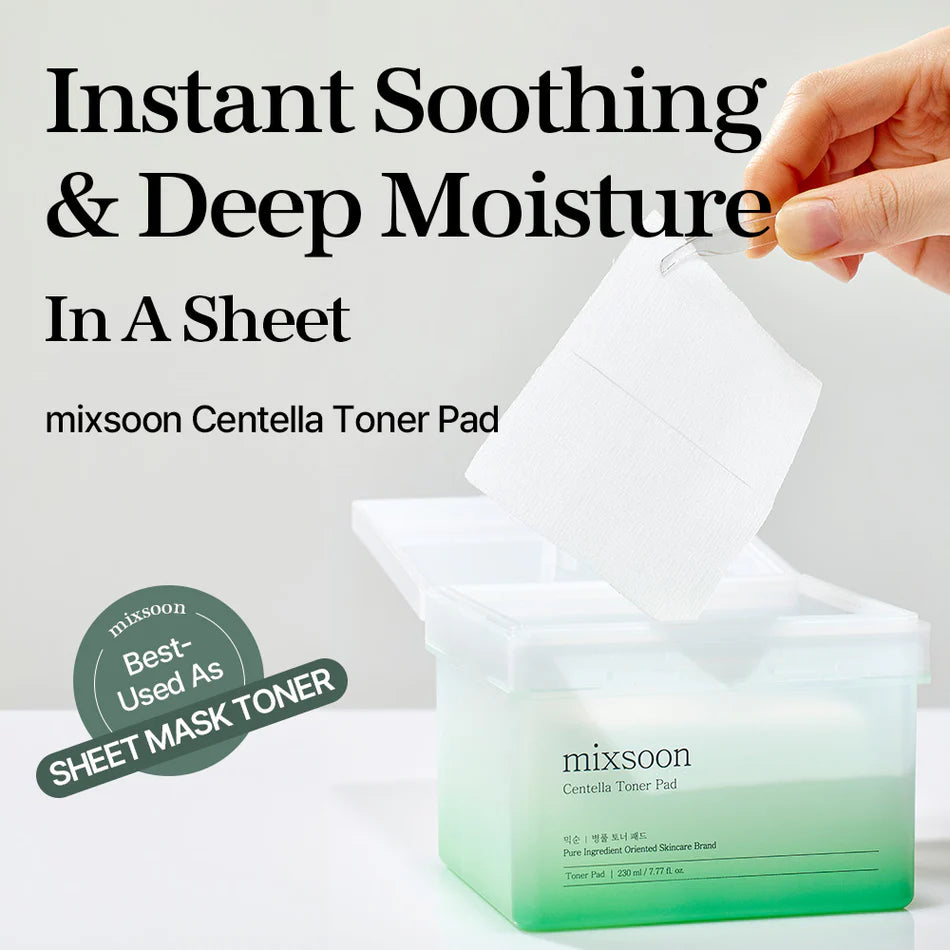 alt - Mixsoon_-_Centella_Toner_Pad_120ea_-_Seoulful_Skincare