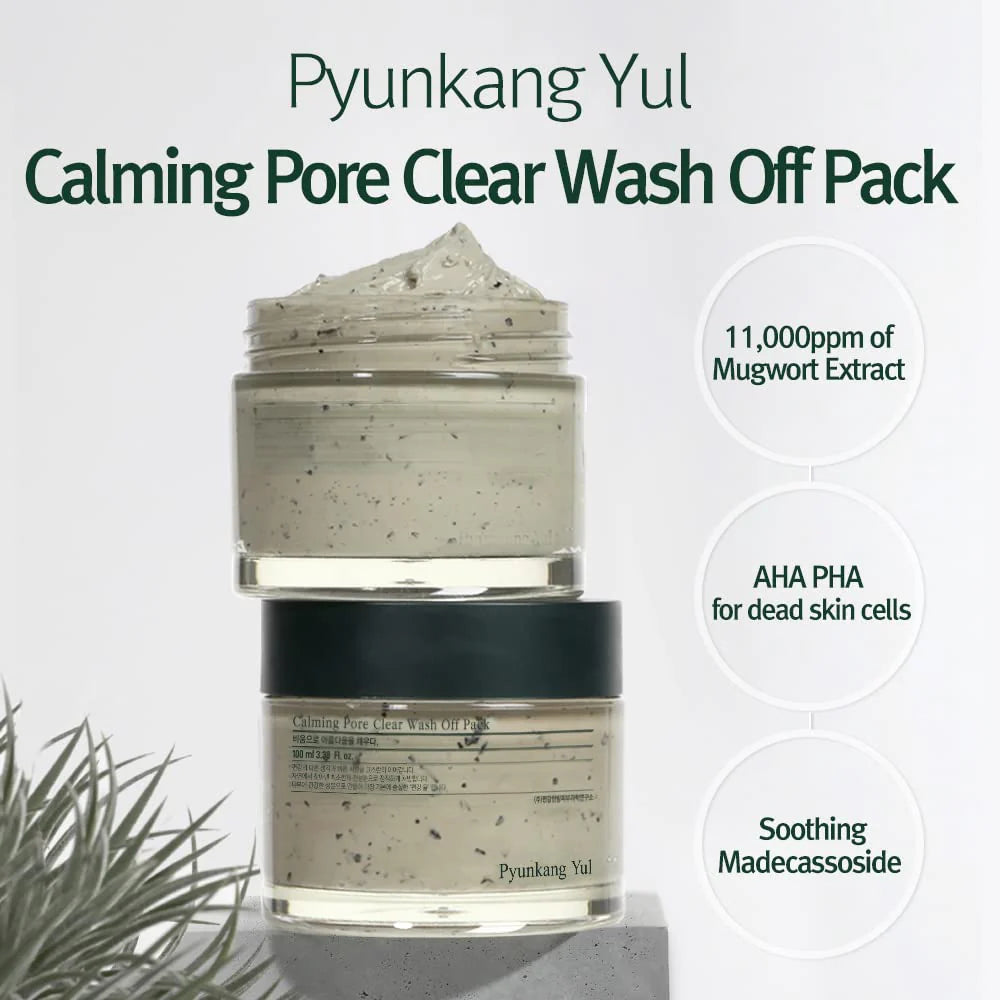 alt - Pyunkang Yul - Calming Pore Clear Wash Off Pack (100g) - Seoulful Skincare