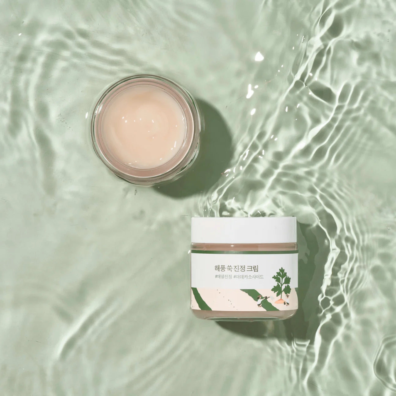 Round Lab - Mugwort Calming Cream (80ml) - v4 - Seoulful Skincare