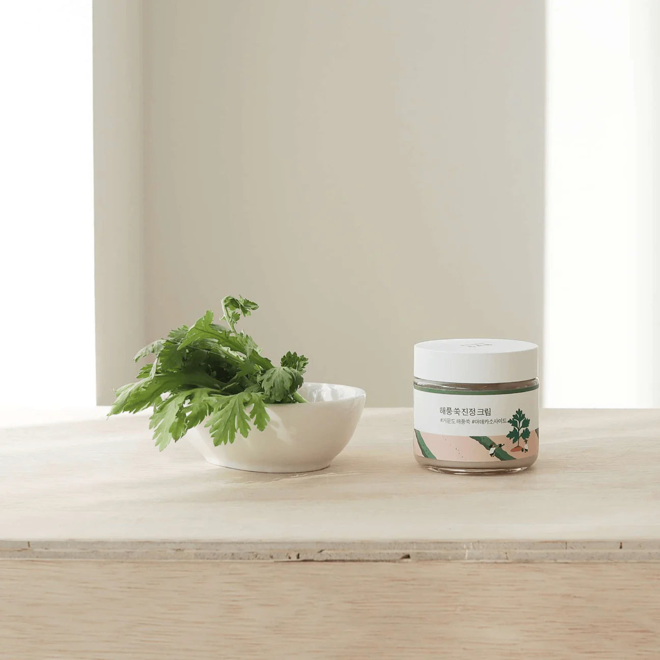 Round Lab - Mugwort Calming Cream (80ml) - v7 - Seoulful Skincare