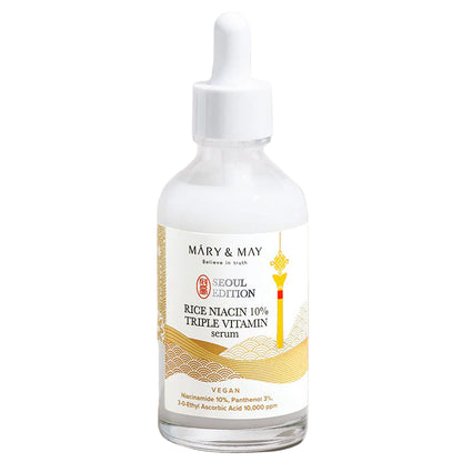 Mary&amp;May - Rice niacin 10% Triple Vitamin Serum (80ml) - HCC Tactical