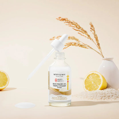 Mary&amp;May - Rice niacin 10% Triple Vitamin Serum (80ml) - v3 - HCC Tactical