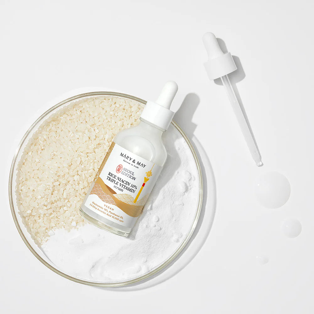Mary&amp;May - Rice niacin 10% Triple Vitamin Serum (80ml) - v4 - HCC Tactical
