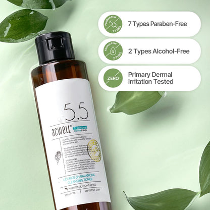 ACWELL - Licorice pH Balancing Cleansing Toner (150ml) 3 - Seoulful Skincare
