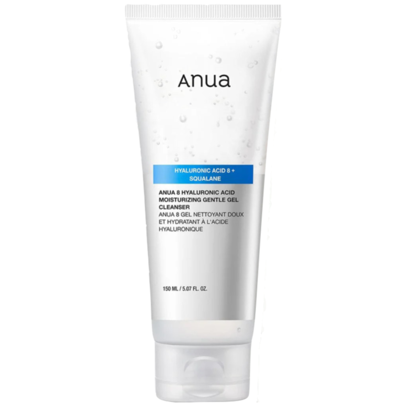 ANUA - 8 Hyaluronic Acid Moisturising Gentle Gel Cleanser (150ml) - Seoulful Skincare