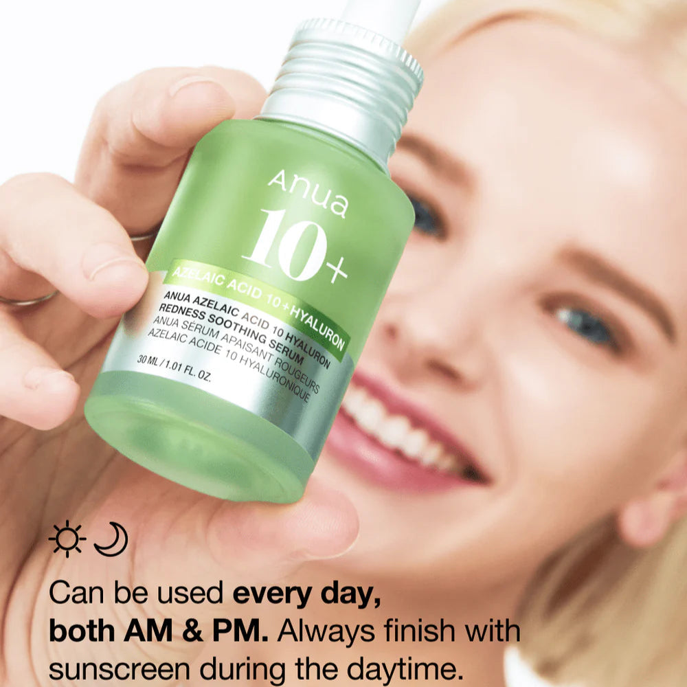 ANUA - Azelaic Acid 10 Hyaluron Redness Soothing Serum (30ml) - v2 - Seoulful Skincare