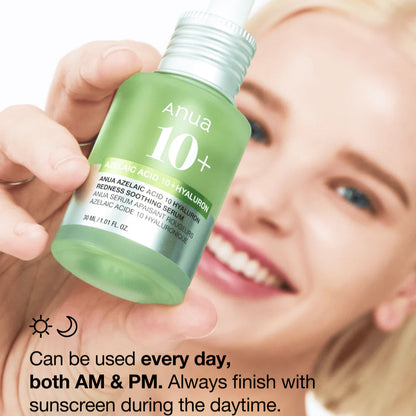 ANUA - Azelaic Acid 10 Hyaluron Redness Soothing Serum (30ml) - v2 - Seoulful Skincare