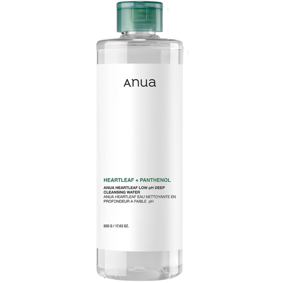 ANUA - Heartleaf Low pH Deep Cleansing Water (500g) - Seoulful Skincare