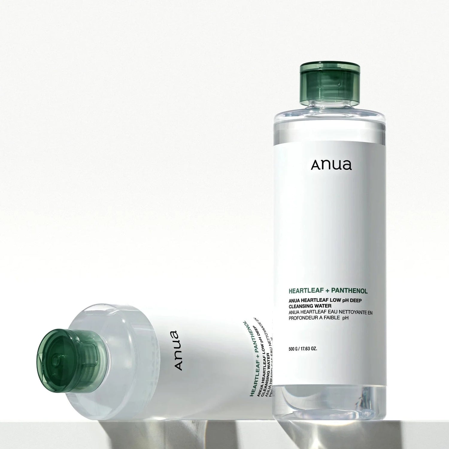 ANUA - Heartleaf Low pH Deep Cleansing Water (500g) - v9 - Seoulful Skincare