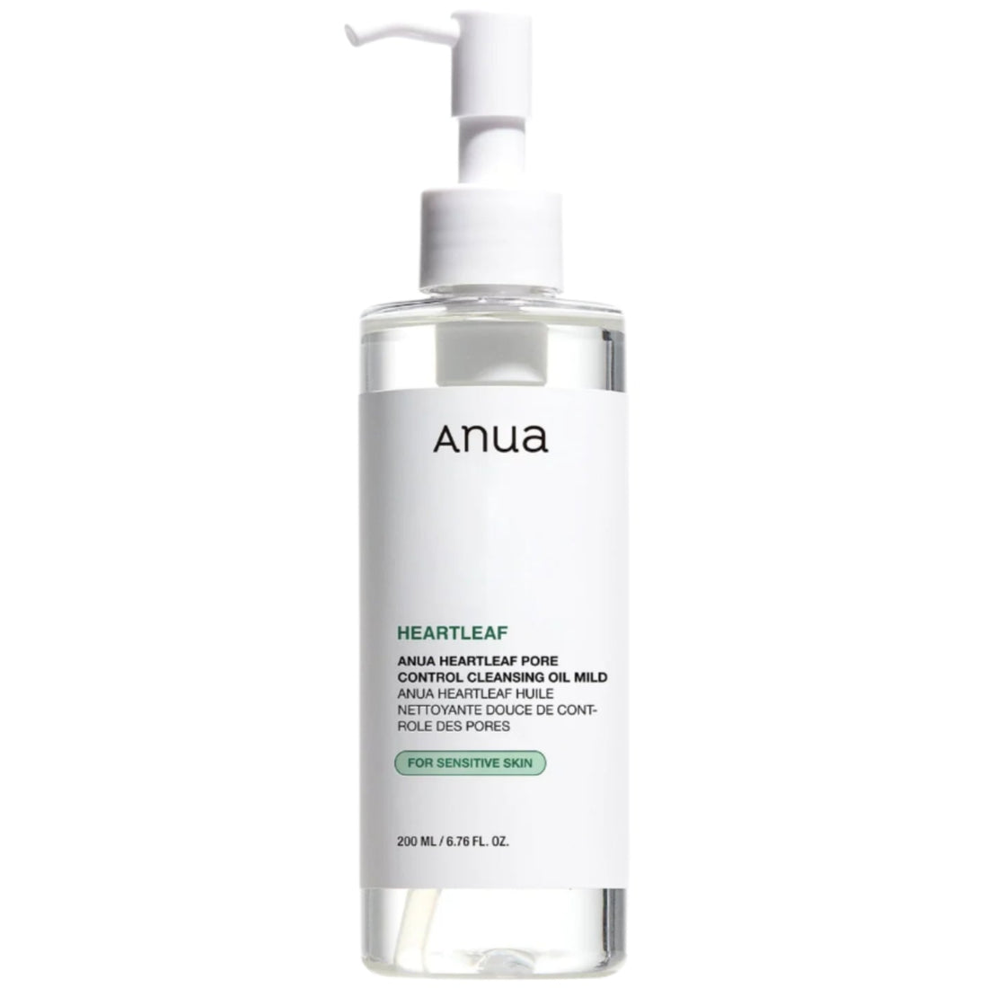 ANUA - Heartleaf Pore Cleansing Oil Mild (200ml) - Seoulful Skincare