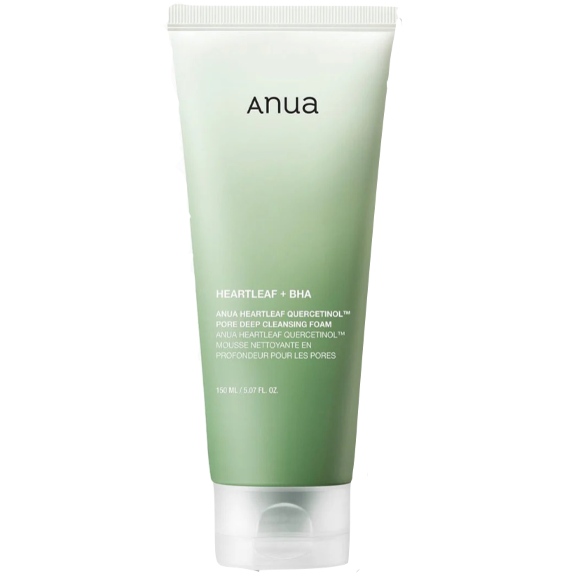 ANUA - Heartleaf Quercetinol Pore Deep Cleansing Foam (150ml) - Seoulful Skincare
