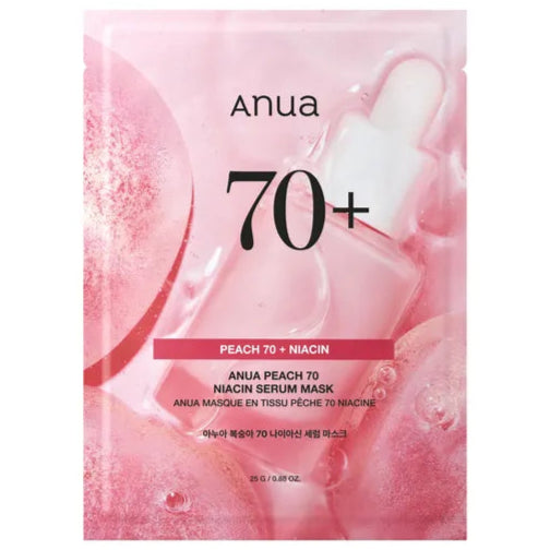 ANUA - Peach 70 Niacin Serum Mask (1pc) - Seoulful Skincare