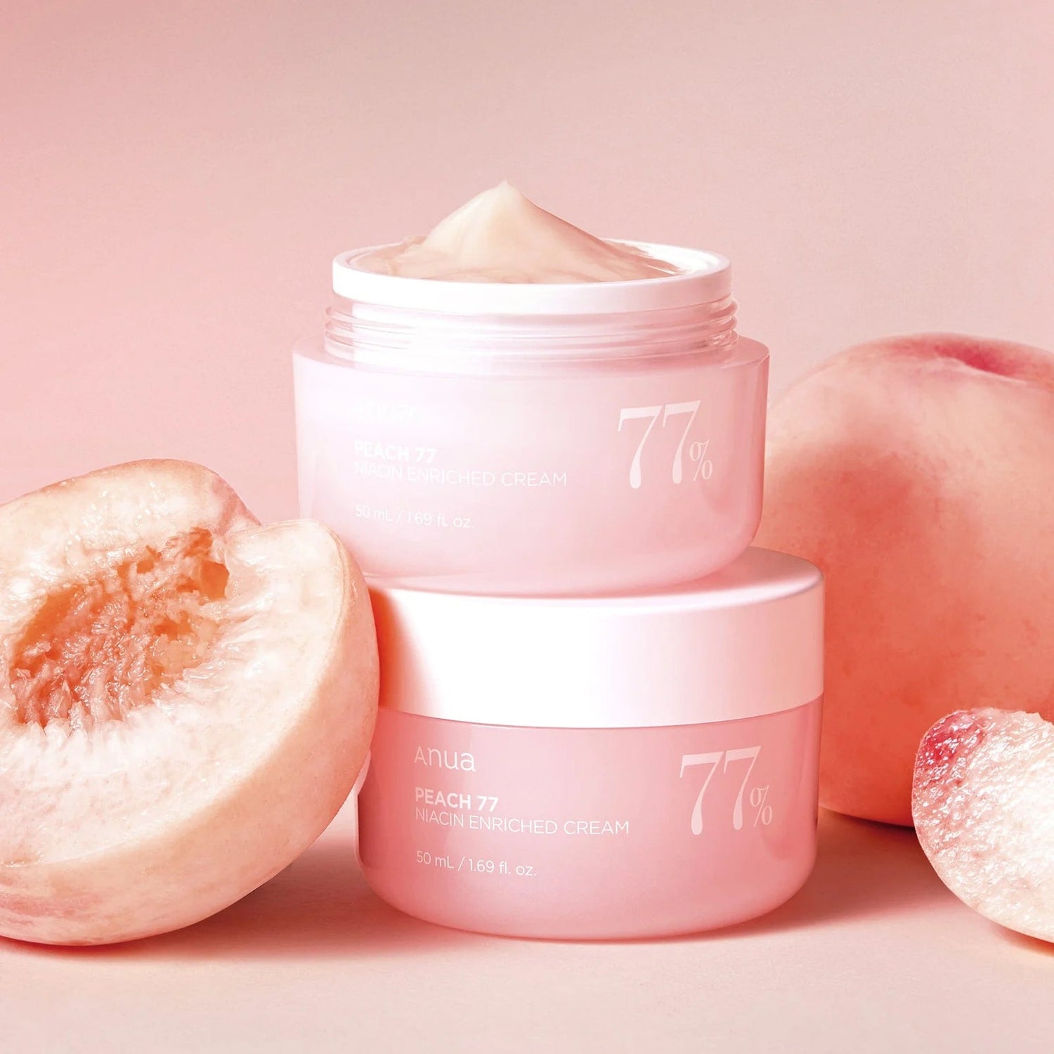 ANUA - Peach 77 Niacin Enriched Cream (50ml) - v5 -  Seoulful Skincare