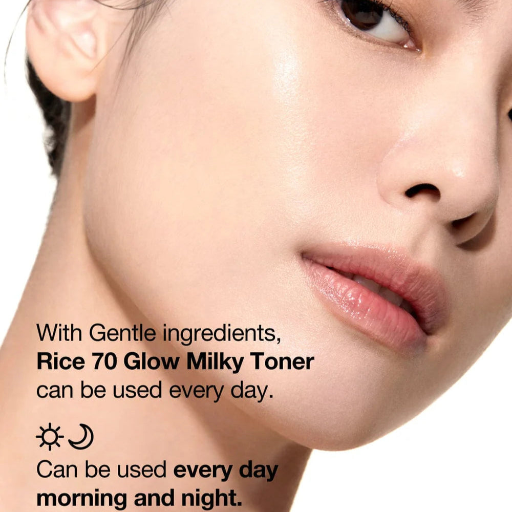 ANUA - Rice 70 Glow Milky Toner (250ml) - v4 - Seoulful Skincare