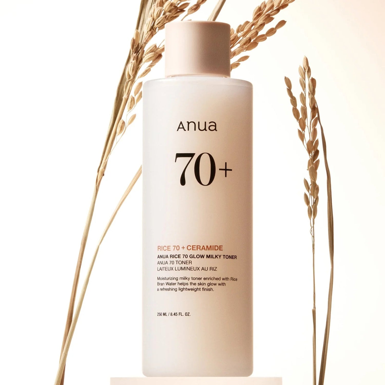 ANUA - Rice 70 Glow Milky Toner (250ml) - v9 - Seoulful Skincare