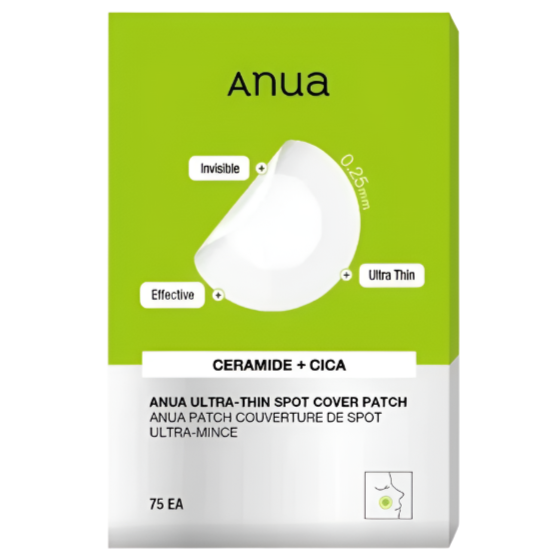 ANUA - Ultra-Thin Spot Cover Patch (75 patches) - Seoulful Skincare