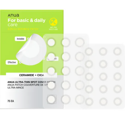 ANUA - Ultra-Thin Spot Cover Patch (75 patches) - v2 - Seoulful Skincare