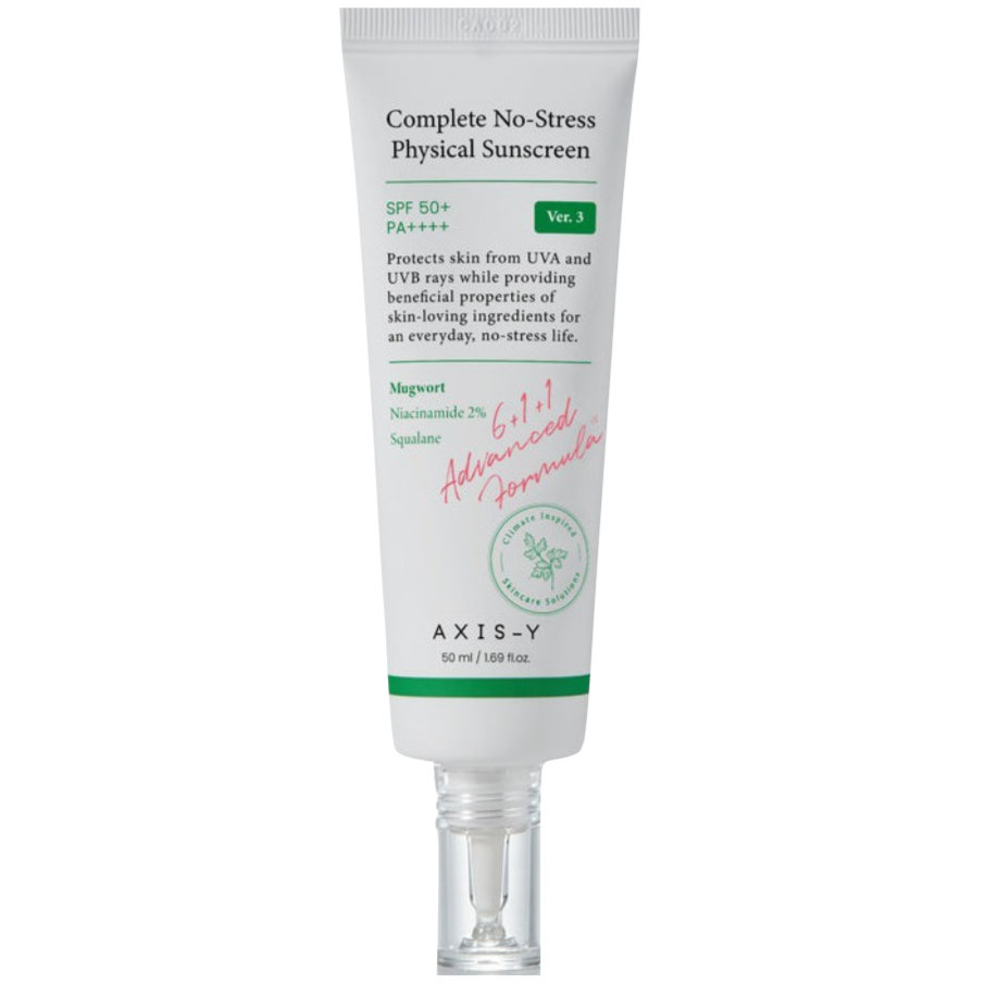 AXIS-Y - Complete No-Stress Physical Sunscreen V.3 - Seoulful Skincare