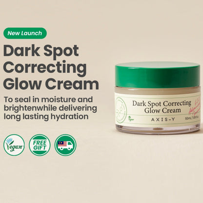 AXIS-Y - Dark Spot Correcting Glow Cream (50ml) Info 5- Seoulful Skincare