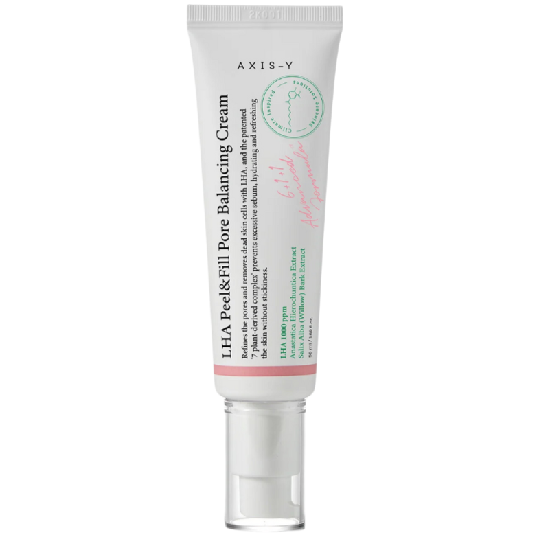 AXIS-Y - LHA Peel &amp; Fill Pore Balancing Cream (50ml) - Seoulful Skincare