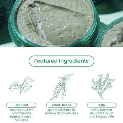 AXIS-Y - Mugwort Pore Clarifying Wash Off Pack (100ml) Info 5 - Seoulful Skincare