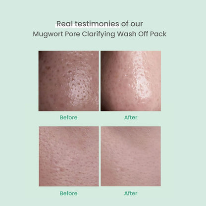 AXIS-Y - Mugwort Pore Clarifying Wash Off Pack (100ml) Info 7 - Seoulful Skincare