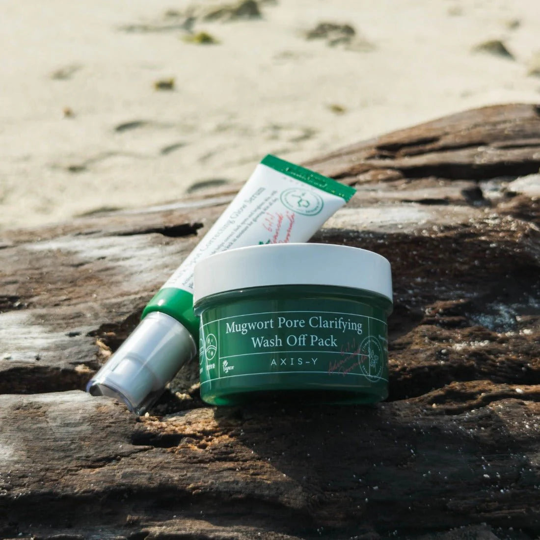 AXIS-Y - Mugwort Pore Clarifying Wash Off Pack (100ml) Info 8 - Seoulful Skincare