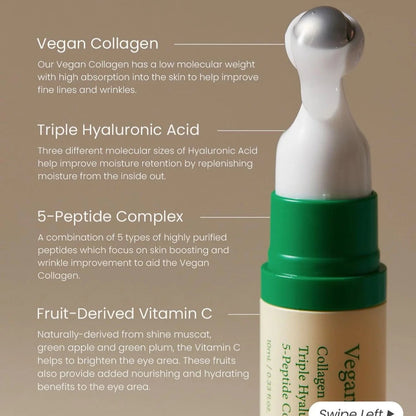 AXIS-Y - Vegan Collagen Eye Serum (10ml) Info2 - Seoulful Skincare