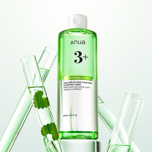 Anua - Azelaic Acid 3 CICA Skin Clarifying Toner (250ml) - v - Seoulful Skincare