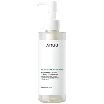 Anua - Heartleaf Pore Control Cleansing Oil Info 1 - Seoulful Skincare