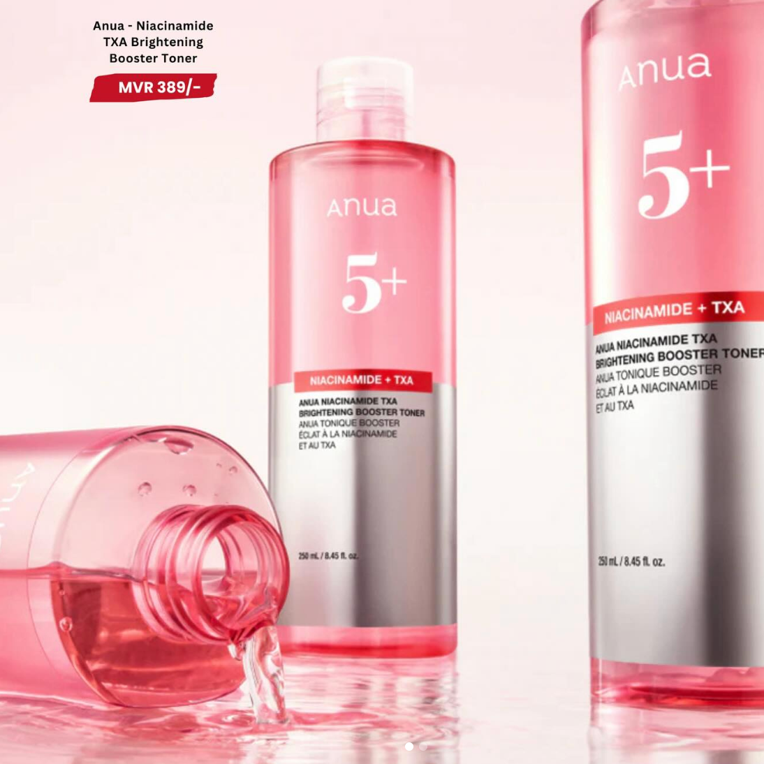 Anua - Niacinamide TXA Brightening Booster Toner (250ml) - v5 - Seoulful Skincare