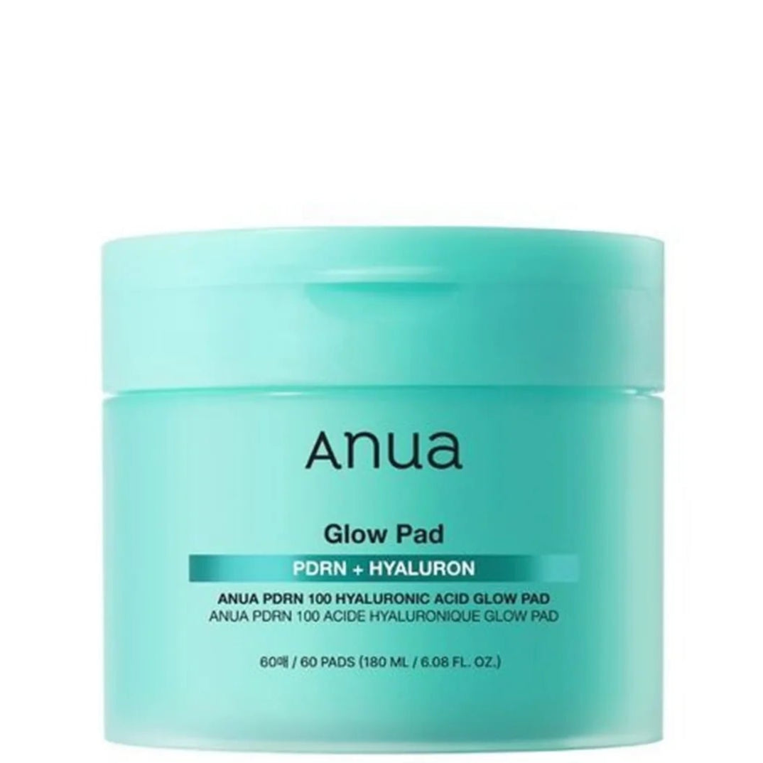 Anua - PDRN 100 Hyaluronic Acid Glow Pad (60 pads) 2- Seoulful Skincare