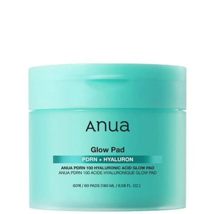 Anua - PDRN 100 Hyaluronic Acid Glow Pad (60 pads) 2- Seoulful Skincare