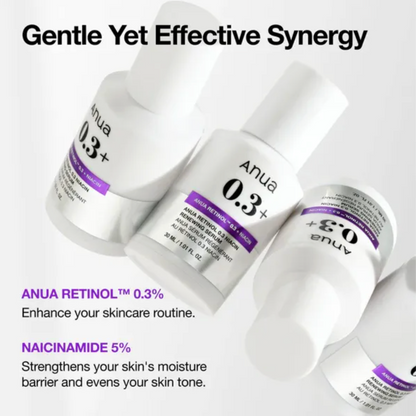 Anua - Retinol 0.3% + Niacin Renewing Serum (30ml) - v2 - Seoulful Skincare