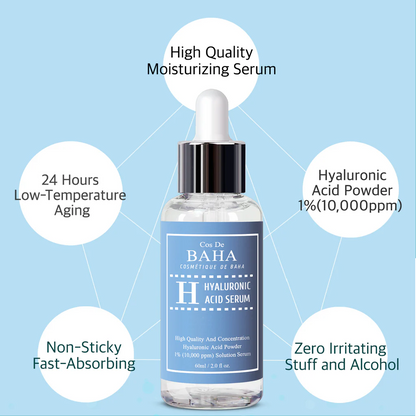Cos De BAHA - Hyaluronic Serum (120ml) - v4 - Seoulful Skincare