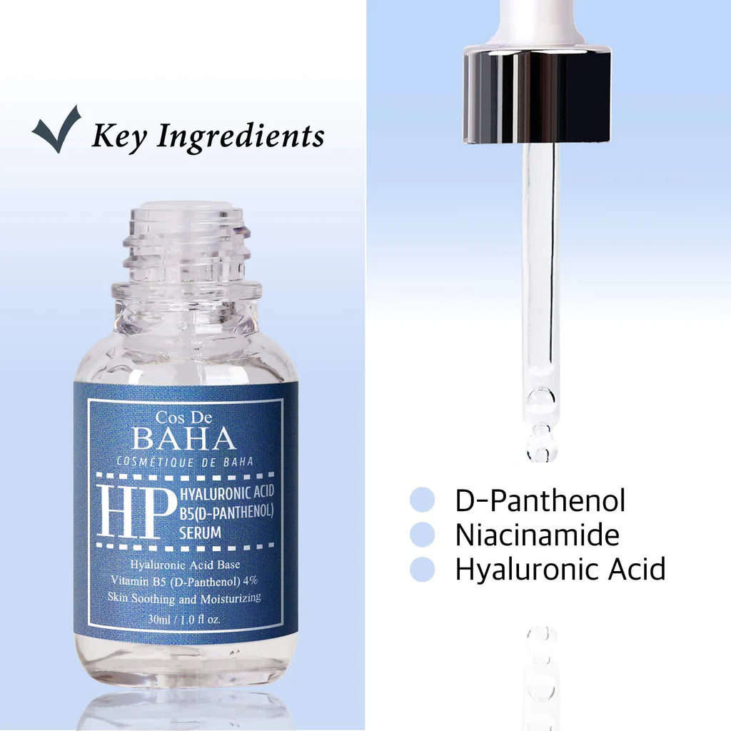 Cos De Baha - Hyaluronic + b5 Serum (30ml) - v - Seoulful Skincare