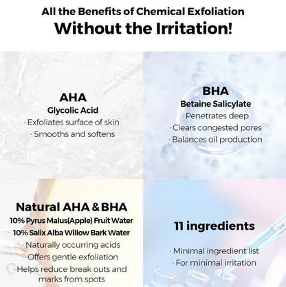 Cosrx - AHA/BHA Clarifying Treatment Toner - v2 - Seoulful Skincare