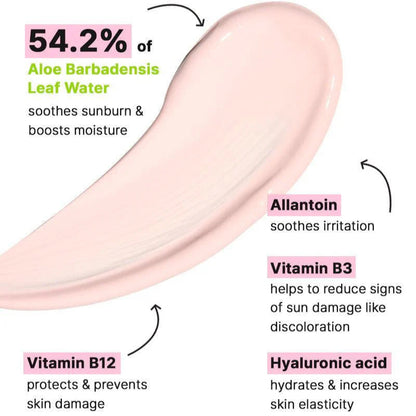 Cosrx - Aloe 54.2 Aqua Tone-up Sunscreen SPF 50+ PA++++ (50ml) - v - Seoulful Skincare