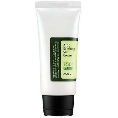 Cosrx - Aloe Soothing Sun Cream SPF50+/ PA+++ (50ml) - Seoulful Skincare