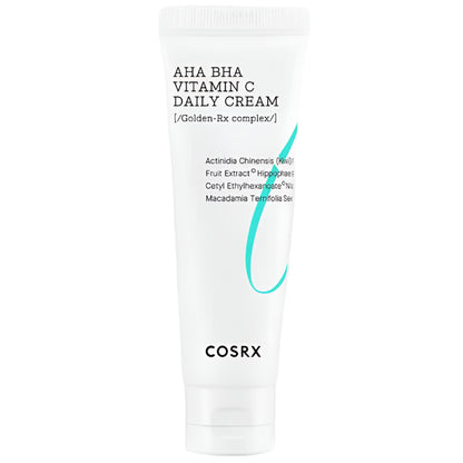 Cosrx - Refresh AHA/BHA Vitamin C Daily Cream (50ml) - Seoulful Skincare