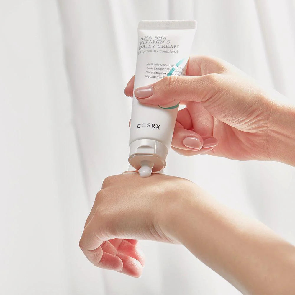 Cosrx - Refresh AHA/BHA Vitamin C Daily Cream (50ml) - v6 - Seoulful Skincare