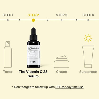 Cosrx - The Vitamin C 23 Serum (20ml) - v - Seoulful Skincare