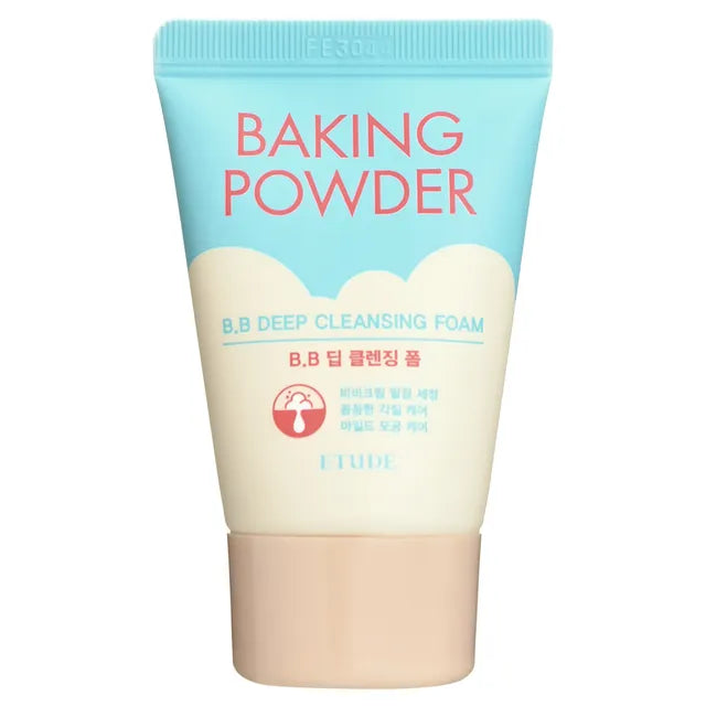 Etude - Baking Powder B.B Deep Cleansing Foam Mini (30ml) - Seoulful Skincare
