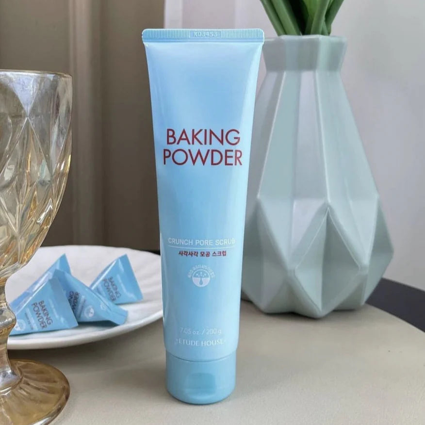 Etude House - Baking Powder Crunch Pore Scrub (200ml) info 5 - Seoulful Skincare